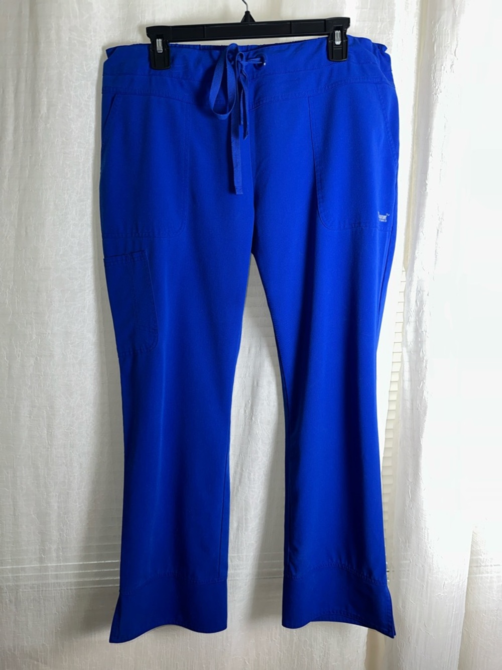 Grey’s Anatomy L Signature by Barco Royal Blue Cargo Scrub Drawstring Pants